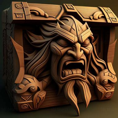 3D модель Битва Warcraft III Chegame (STL)